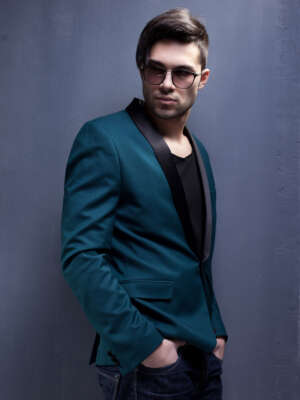 Blue Casual Suit